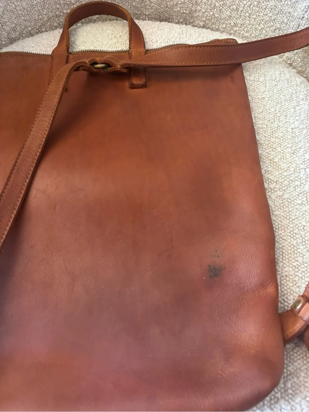 Parker Clay Miramar Leather Backpack